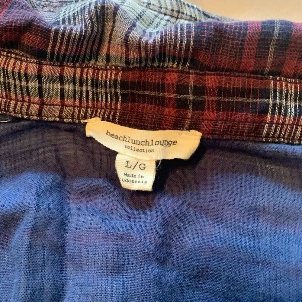 Beach Lunch Lounge flannel shirt - Picture 4 of 5